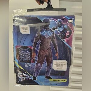 Adult Standard Mens DC Comics Blue Beetle Halloween Costume